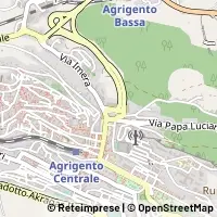 Map Agrigento