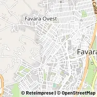 Mapa Favara