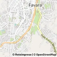 Kaart Favara