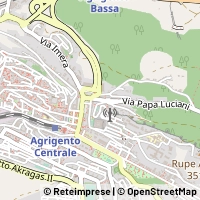 Térkép Agrigento