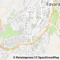 Mapa Favara