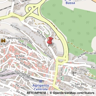 Mappa Via Imera,  92, 92100 Agrigento, Agrigento (Sicilia)