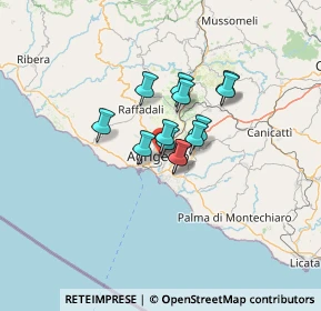 Mappa Via S. Girolamo, 92100 Agrigento AG, Italia (8.53615)