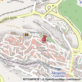 Mappa Via San Girolamo, 52, 92100 Agrigento, Agrigento (Sicilia)