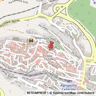 Mappa Via San Girolamo, 113, 92100 Agrigento, Agrigento (Sicilia)