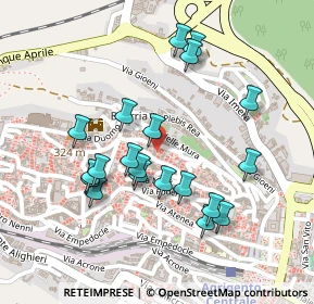 Mappa Via S. Girolamo, 92100 Agrigento AG, Italia (0.252)