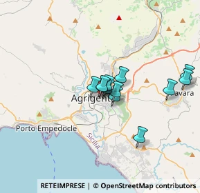 Mappa Via S. Girolamo, 92100 Agrigento AG, Italia (2.69167)