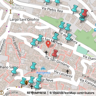 Mappa Via S. Girolamo, 92100 Agrigento AG, Italia (0.08571)