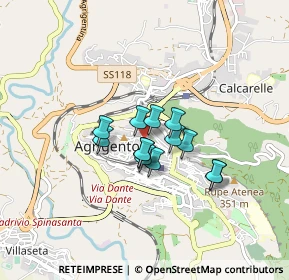 Mappa Via S. Girolamo, 92100 Agrigento AG, Italia (0.59385)