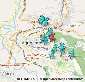 Mappa Via S. Girolamo, 92100 Agrigento AG, Italia (0.762)
