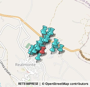 Mappa Via Torino, 92010 Realmonte AG, Italia (0.27857)