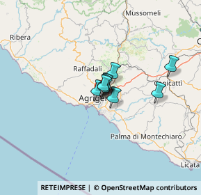 Mappa Via Delle Mura, 92100 Agrigento AG, Italia (11.85917)