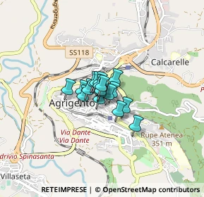 Mappa Via Delle Mura, 92100 Agrigento AG, Italia (0.36)