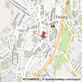 Mappa Piazza Cairoli, 4, 92026 Favara, Agrigento (Sicilia)