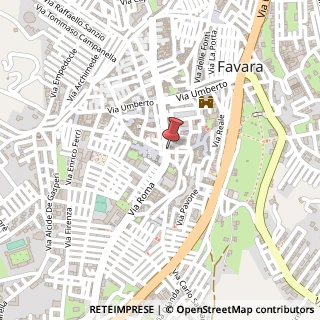 Mappa Via Vittorio Emanuele, 12, 92026 Favara, Agrigento (Sicilia)