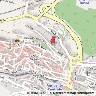 Mappa Via Gioeni, 152, 92100 Agrigento, Agrigento (Sicilia)