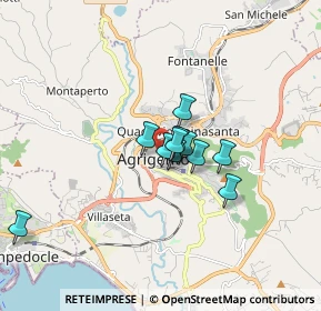 Mappa Via Madonna della Neve, 92100 Agrigento AG, Italia (1.19545)