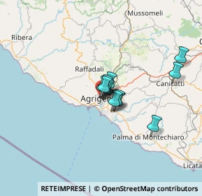 Mappa Via Madonna della Neve, 92100 Agrigento AG, Italia (8.36417)