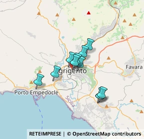 Mappa Via Madonna della Neve, 92100 Agrigento AG, Italia (2.65)