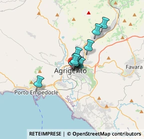 Mappa Via Madonna della Neve, 92100 Agrigento AG, Italia (1.86)