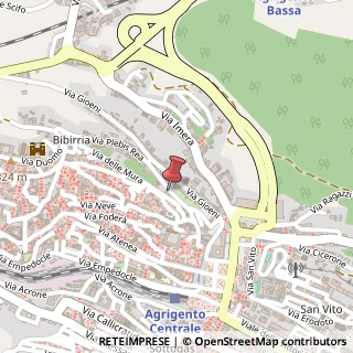 Mappa Via degli Angeli, 32, 92100 Agrigento, Agrigento (Sicilia)