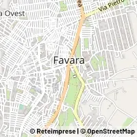 Map Favara