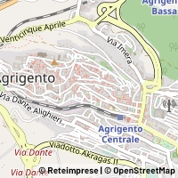 Kort Agrigento