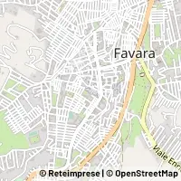 Kaart Favara