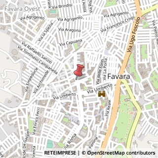 Mappa Via Vittorio Emanuele, 140, 92026 Favara, Agrigento (Sicilia)
