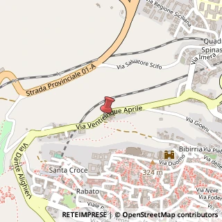 Mappa Via XXV Aprile, 144, 92100 Agrigento, Agrigento (Sicilia)