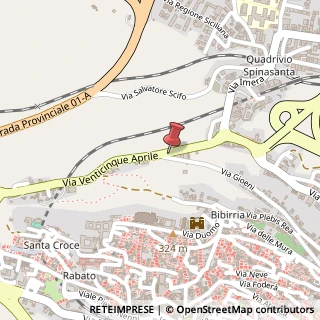 Mappa Via XXV Aprile, 192, 92100 Agrigento, Agrigento (Sicilia)