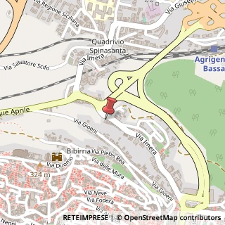 Mappa Via Imera, 191, 92100 Agrigento, Agrigento (Sicilia)