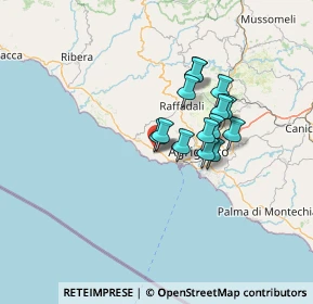 Mappa Via Abruzzi, 92010 Realmonte AG, Italia (11.04643)