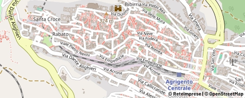 Mappa Agrigento
