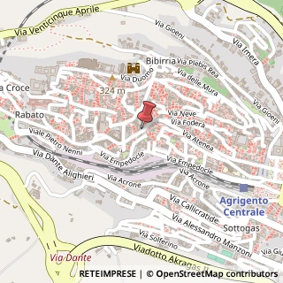 Mappa Via Atenea, 283, 92100 Agrigento, Agrigento (Sicilia)