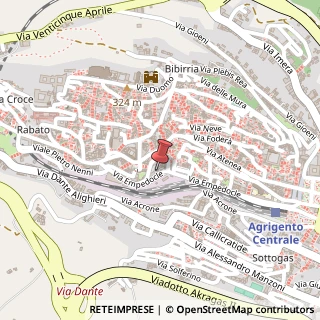 Mappa Via Empedocle, 71, 92100 Agrigento, Agrigento (Sicilia)