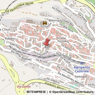 Mappa Via Santa Lucia, 12, 92100 Agrigento, Agrigento (Sicilia)