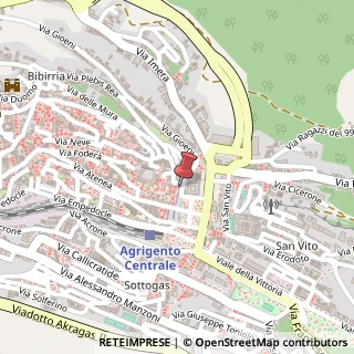 Mappa Via Gioeni, 35, 92100 Agrigento, Agrigento (Sicilia)