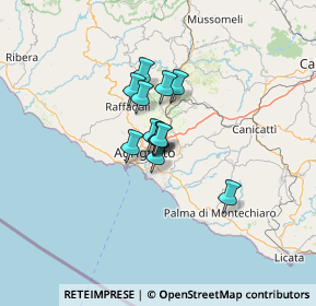 Mappa SS 640 KM.10+0, 92100 Agrigento AG, Italia (7.99167)