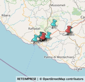 Mappa SS 640 KM.10+0, 92100 Agrigento AG, Italia (6.52)