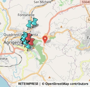 Mappa SS 640 KM.10+0, 92100 Agrigento AG, Italia (2.004)