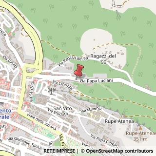 Mappa Via Papa Luciani, 52, 92100 Agrigento, Agrigento (Sicilia)