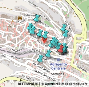 Mappa Via Ficani, 92100 Agrigento AG, Italia (0.202)