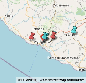 Mappa Via Bagli, 92100 Agrigento AG, Italia (23.57308)