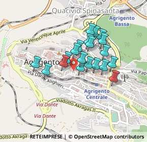 Mappa Via Bagli, 92100 Agrigento AG, Italia (0.3675)