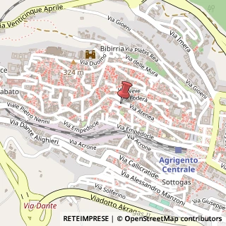 Mappa Via Giambertoni, 13, 92100 Agrigento, Agrigento (Sicilia)