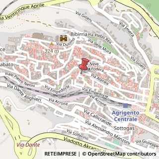 Mappa Vicolo Cannameli, 5, 92100 Agrigento AG, Italia, 92100 Agrigento, Agrigento (Sicilia)