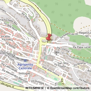 Mappa Via Cicerone, 9, 92100 Agrigento, Agrigento (Sicilia)