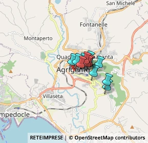 Mappa Viale Pietro Nenni, 92100 Agrigento AG, Italia (0.845)