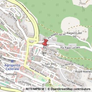Mappa Via Cicerone, 16, 92100 Agrigento, Agrigento (Sicilia)